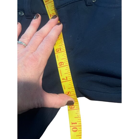 La Bijou Ultra Stretch Navy Skinny Ponte Pants - Picture 3 of 7